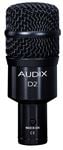 Audix D2 Dynamic Hypercardioid Drum And Instrument Microphone